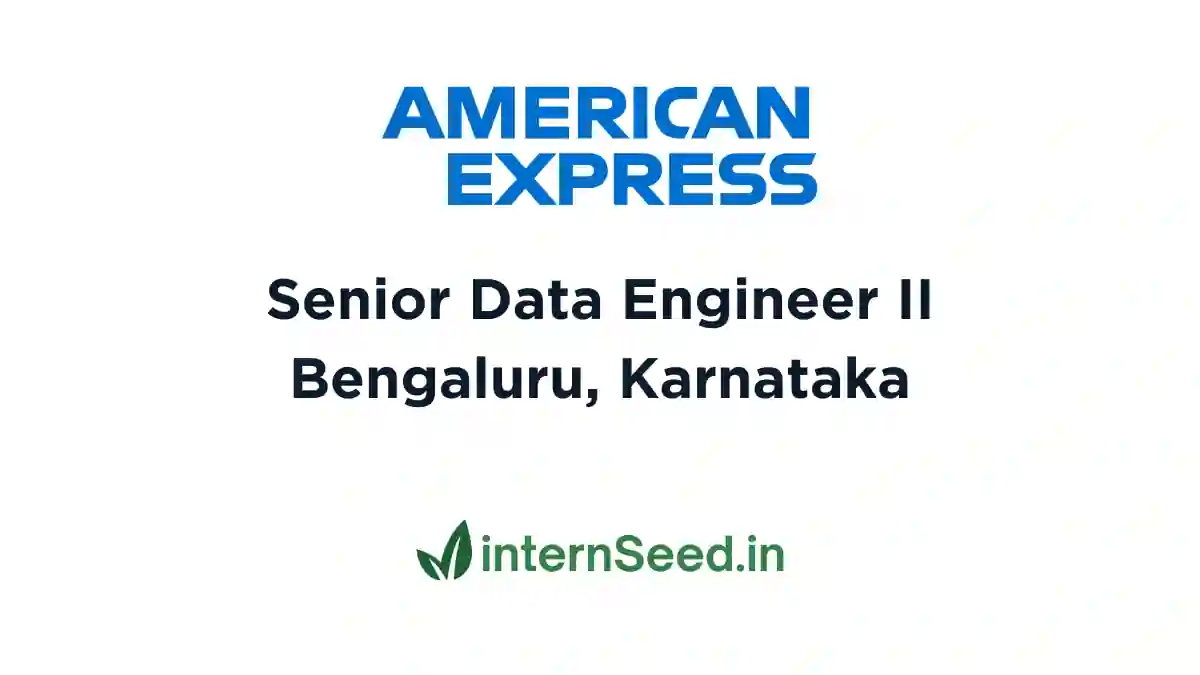 American Express Senior Data Engineer