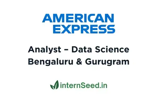American Express Hiring Analyst – Data Science | Bengaluru & Gurugram | Hybrid | Apply Now American Express Analyst Data Science