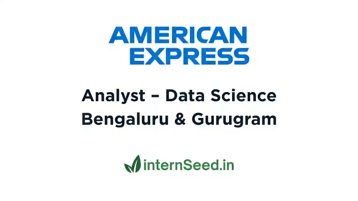 American Express Analyst Data Science