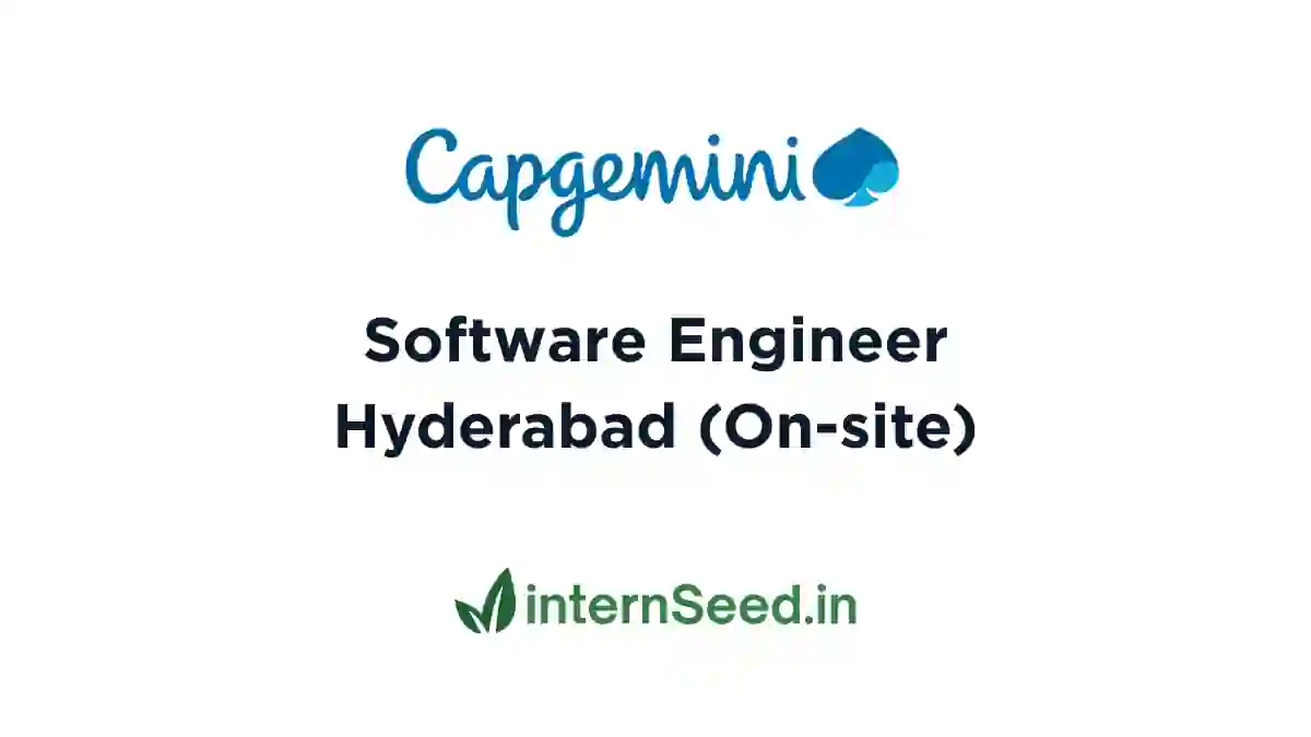 capgemini software engineer
