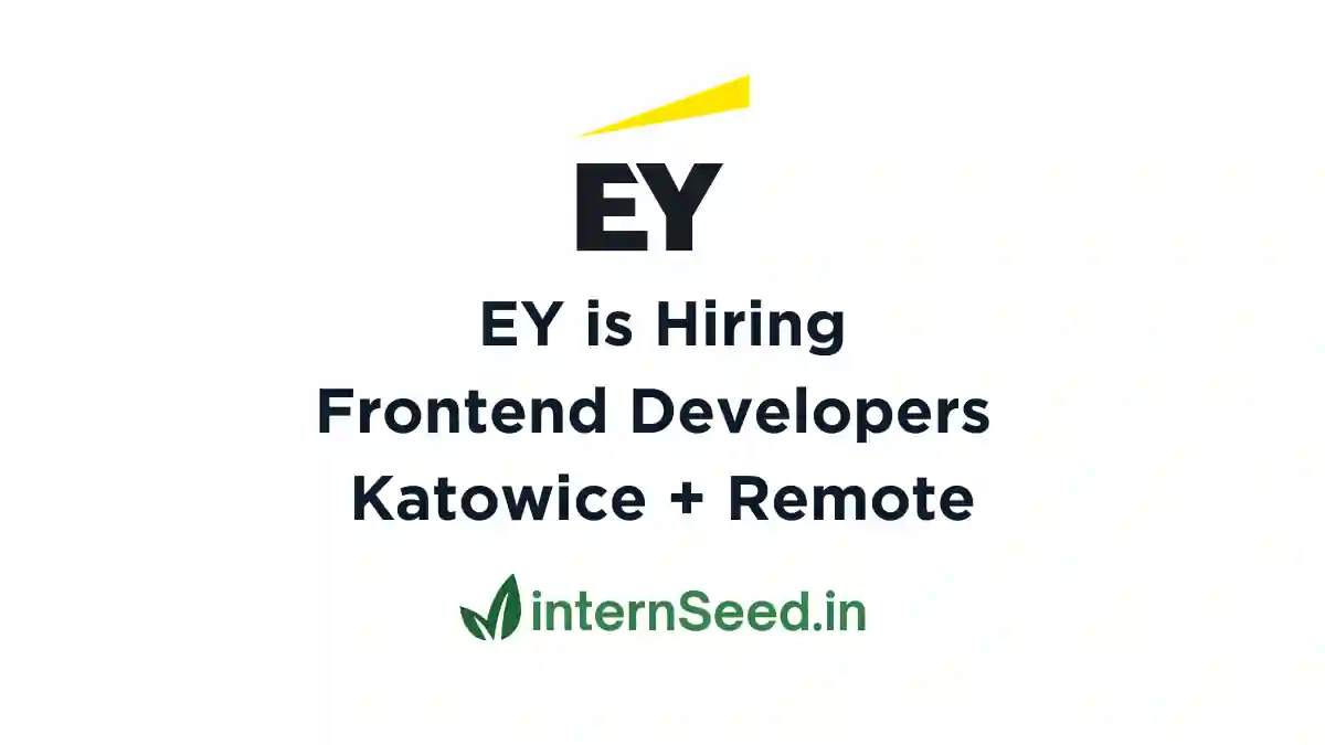 EY Frontend Developer