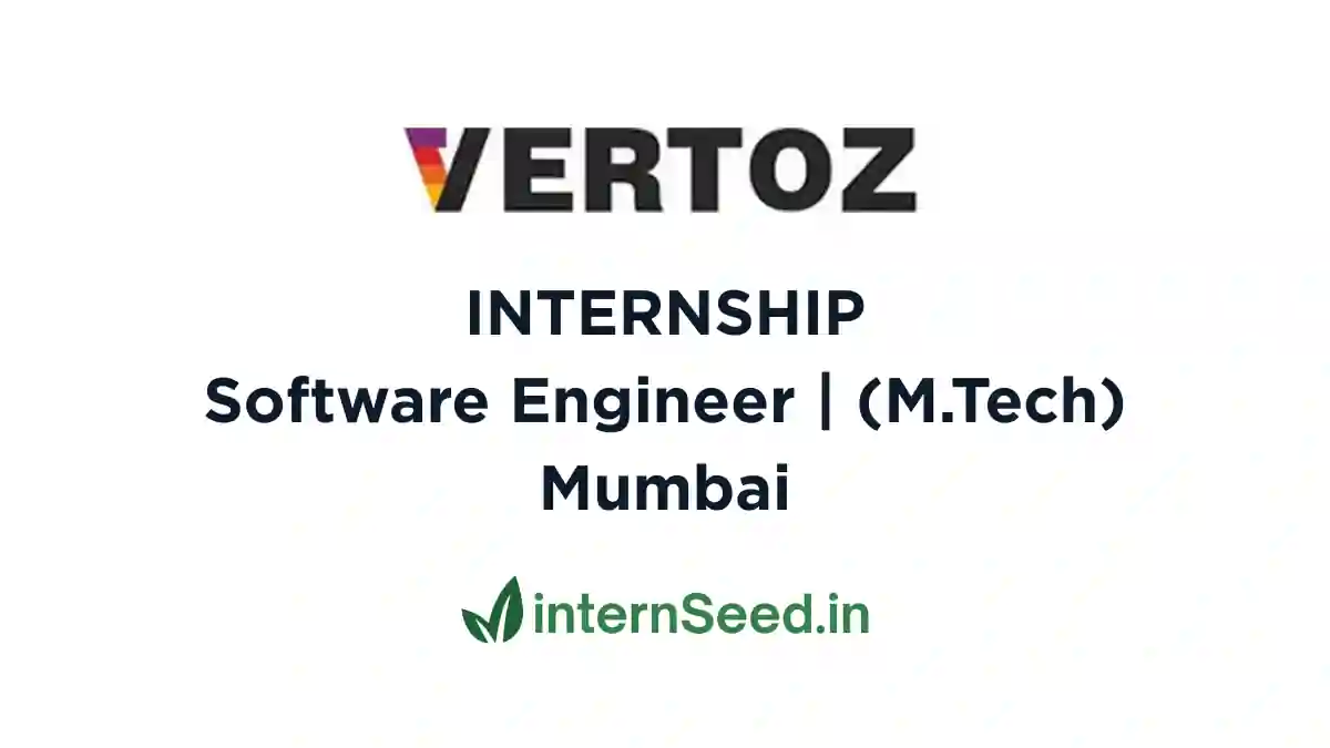 Vertoz Software Engineer Internship