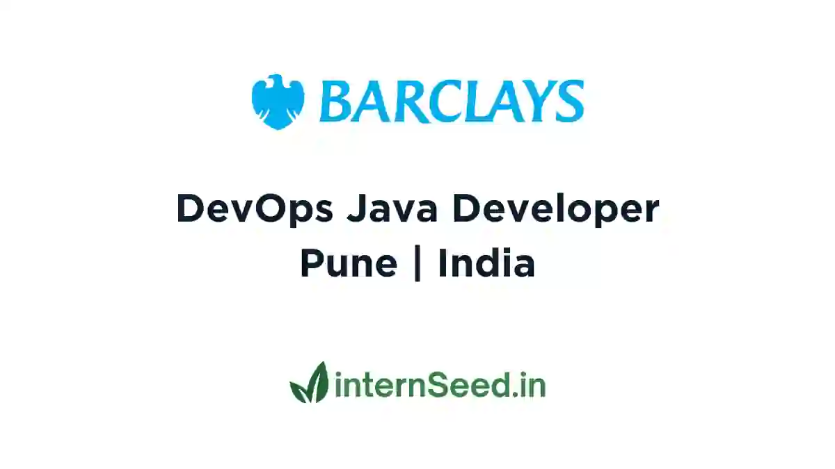 Barclays DevOps Java Developer
