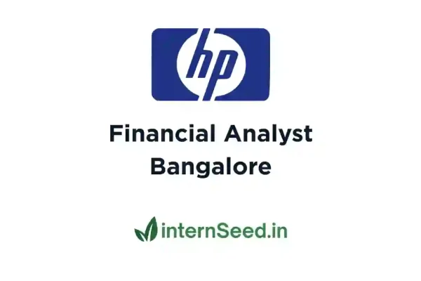 Financial Analyst at HP | 0–2 Years | Bangalore | Apply Now Fast! HP Financial Analyst